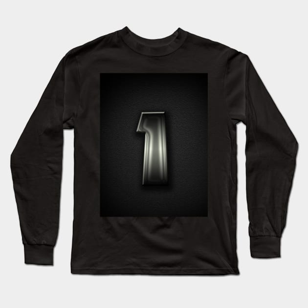 Number one Long Sleeve T-Shirt by Spinkly